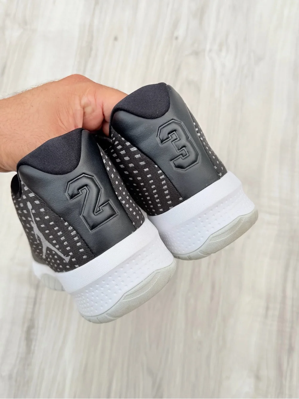 Nike Air Jordan B. Fly sneakers in a Black/Dark